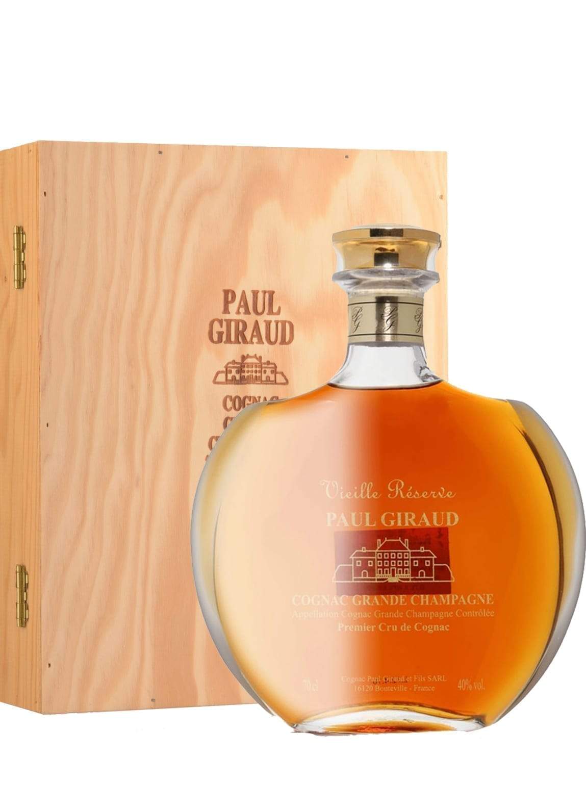 Giraud Cognac GC 25yrs Vieille Res. CFE Heylante 40% 700ml