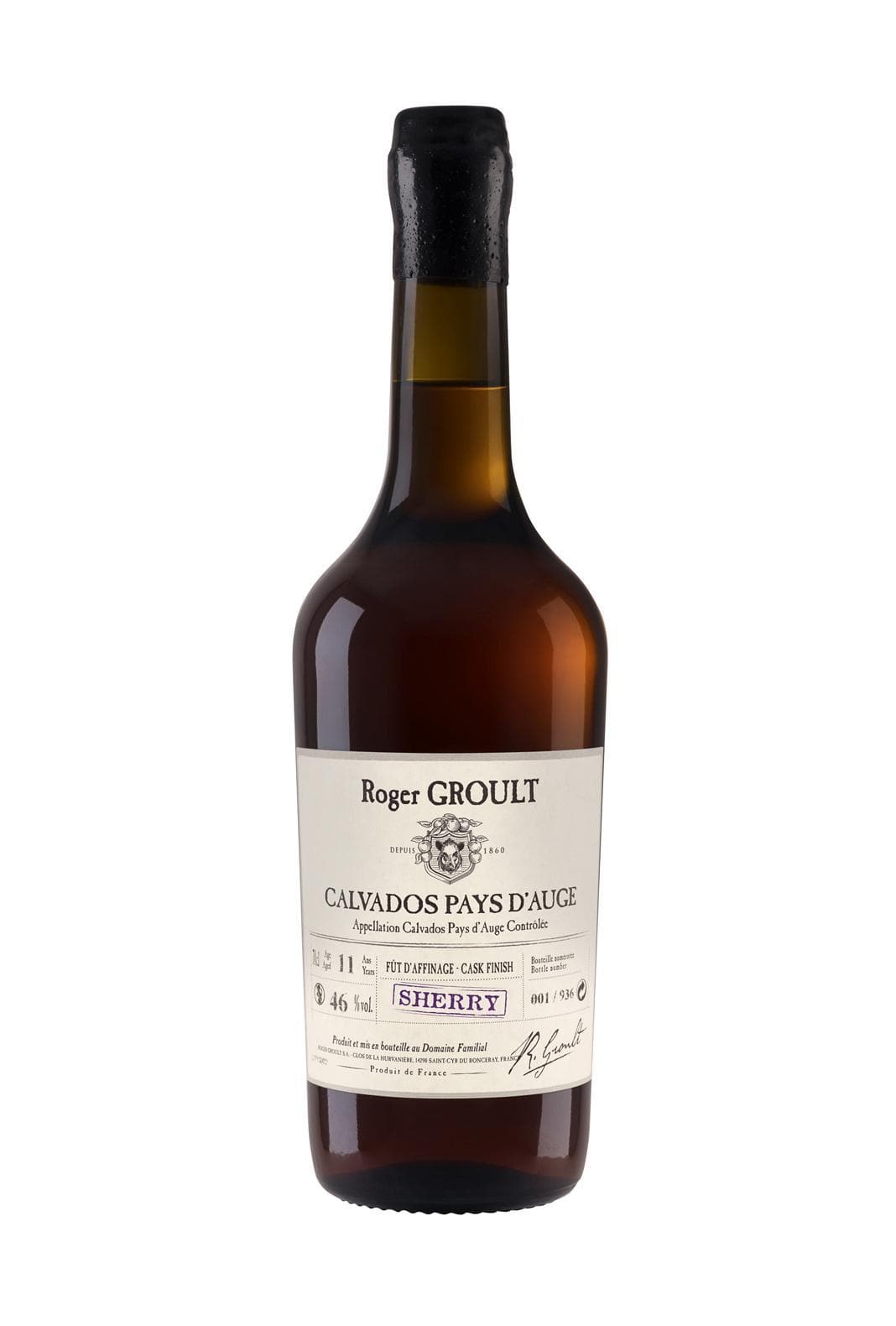 Calvados Sherry Cask Finish 46% 500ml