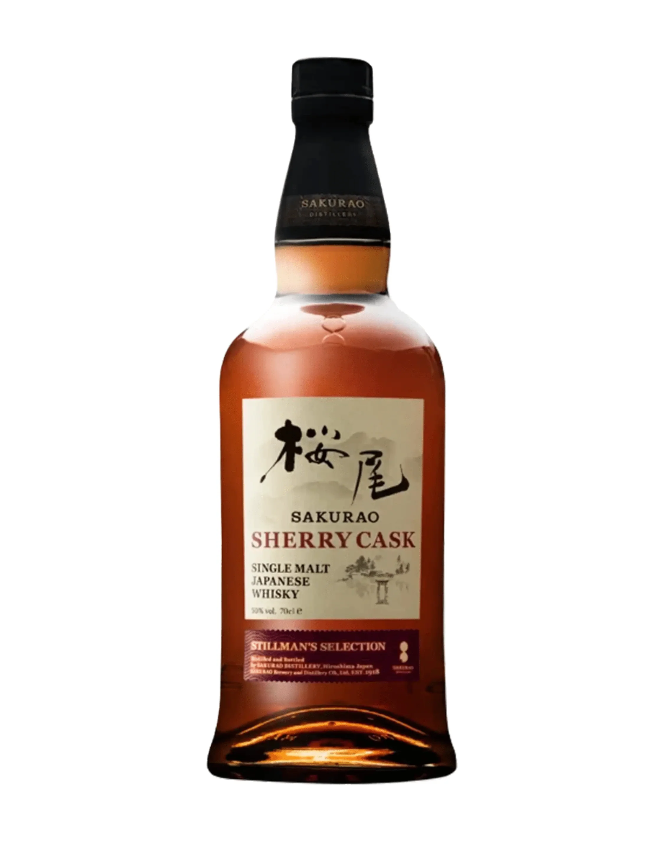 WDM Whisky SAKURAO Sherry Cask Single Malt 50% 700ml