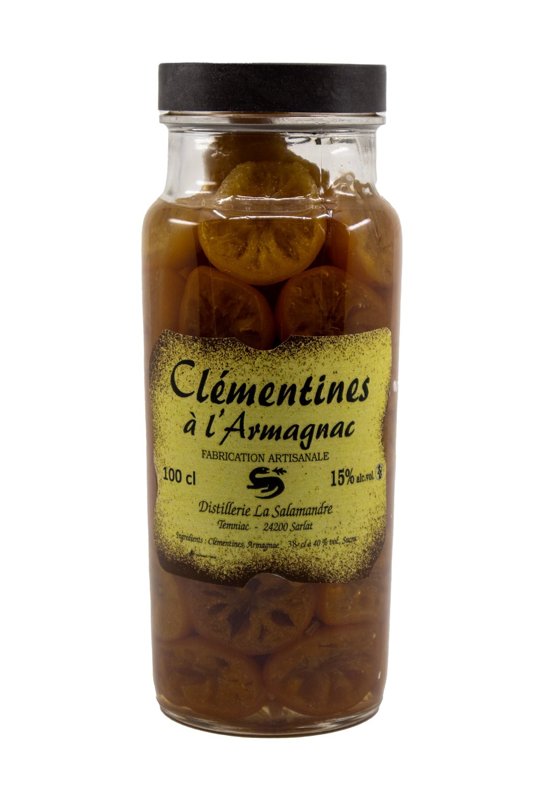 Salamandre Fruit in Armagnac Clementines (Mandarins) 15% 1L