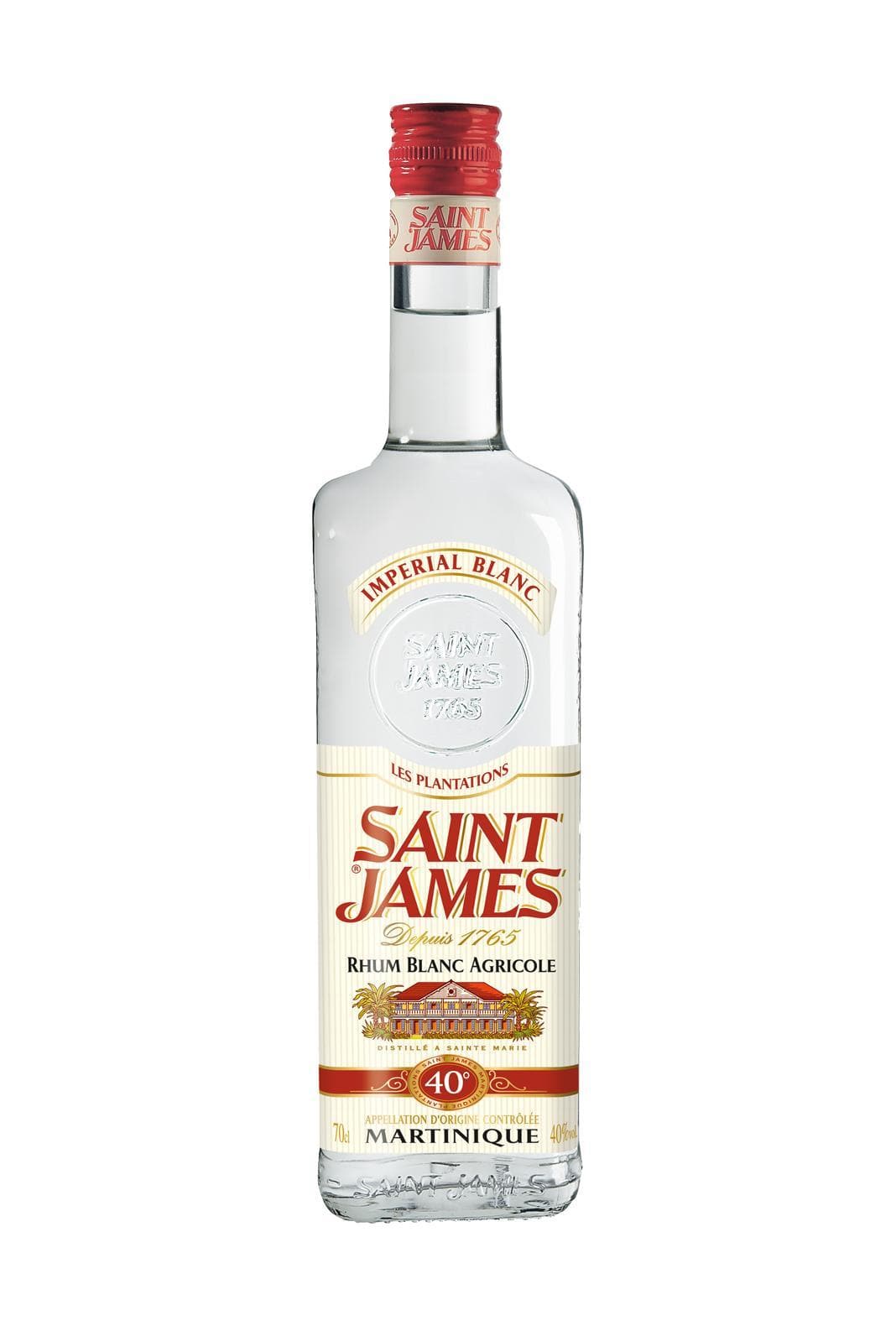 St James Rum Agricole Blanc Martinique 40% 700ml