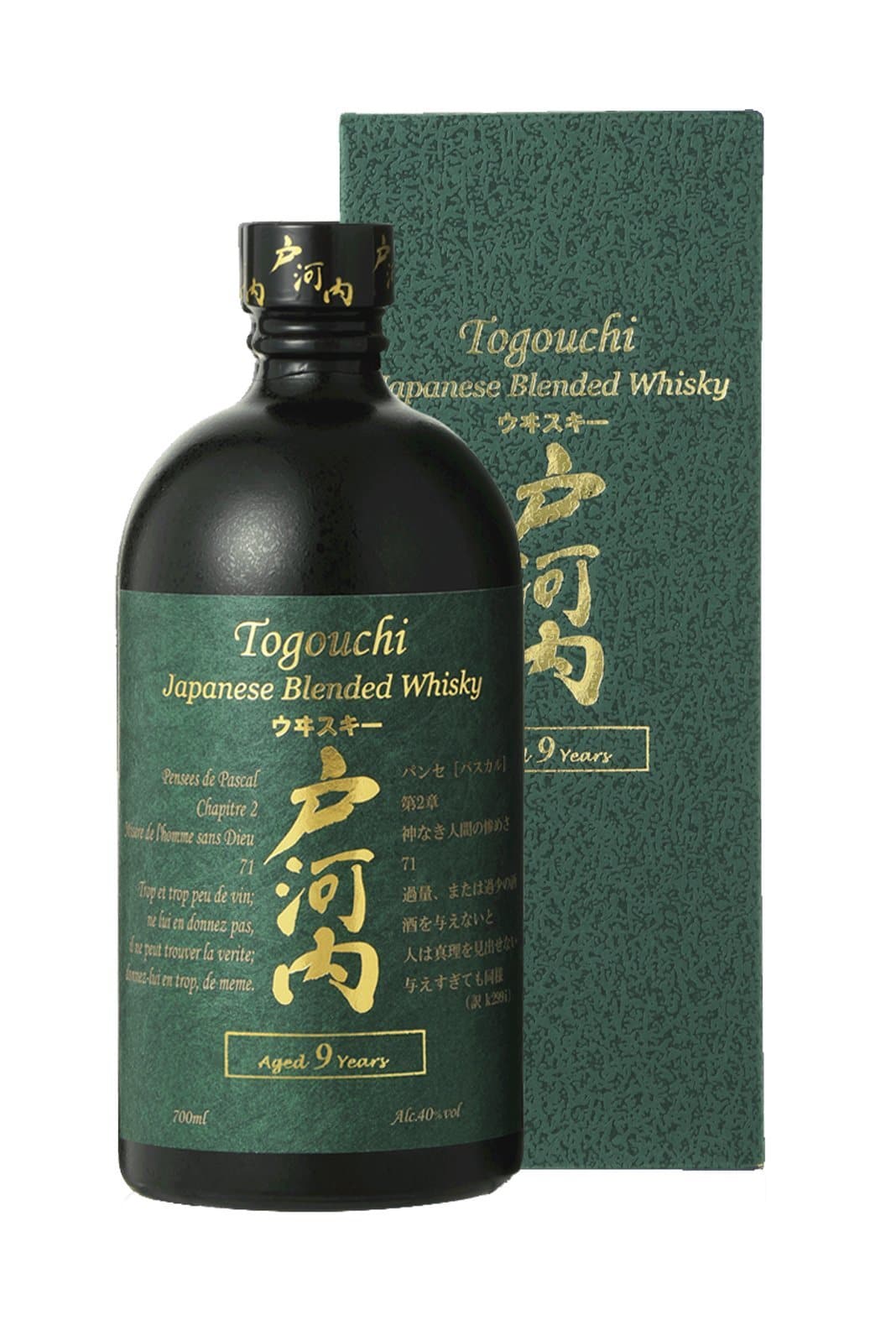 WDM Togouchi Whisky 9 Yrs old 700ml-40%