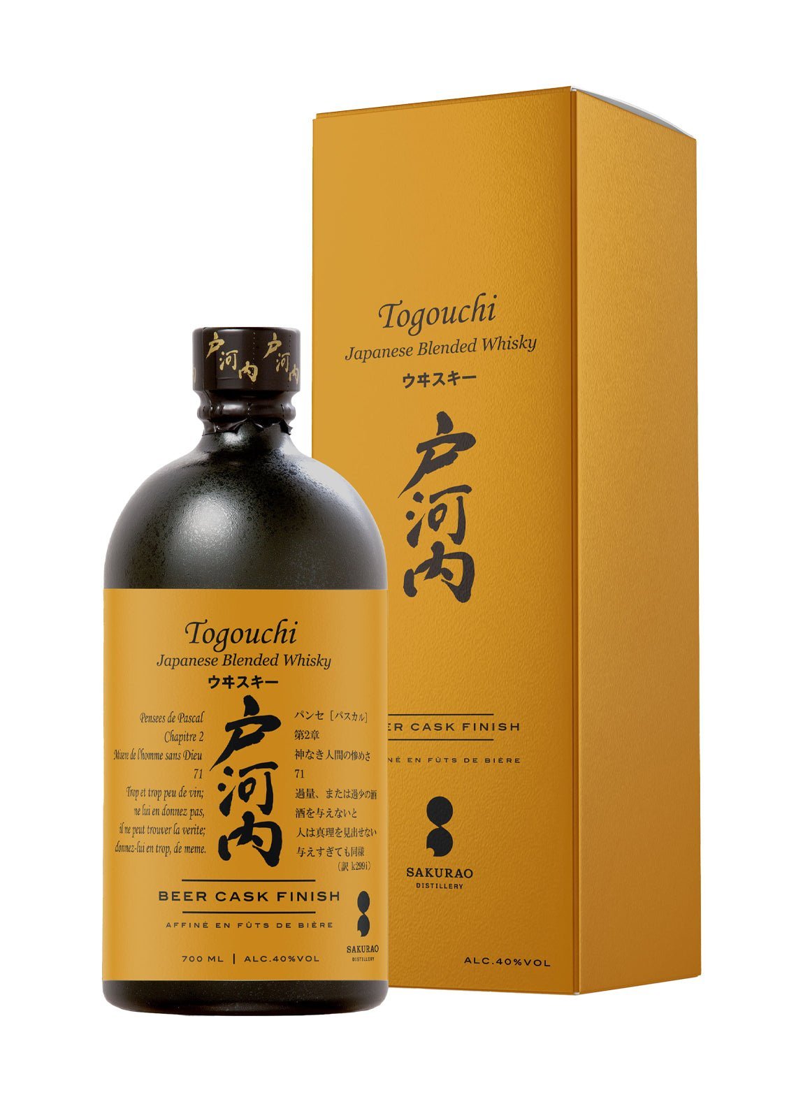 WDM whisky Togouchi Beer Cask 40% 700ml