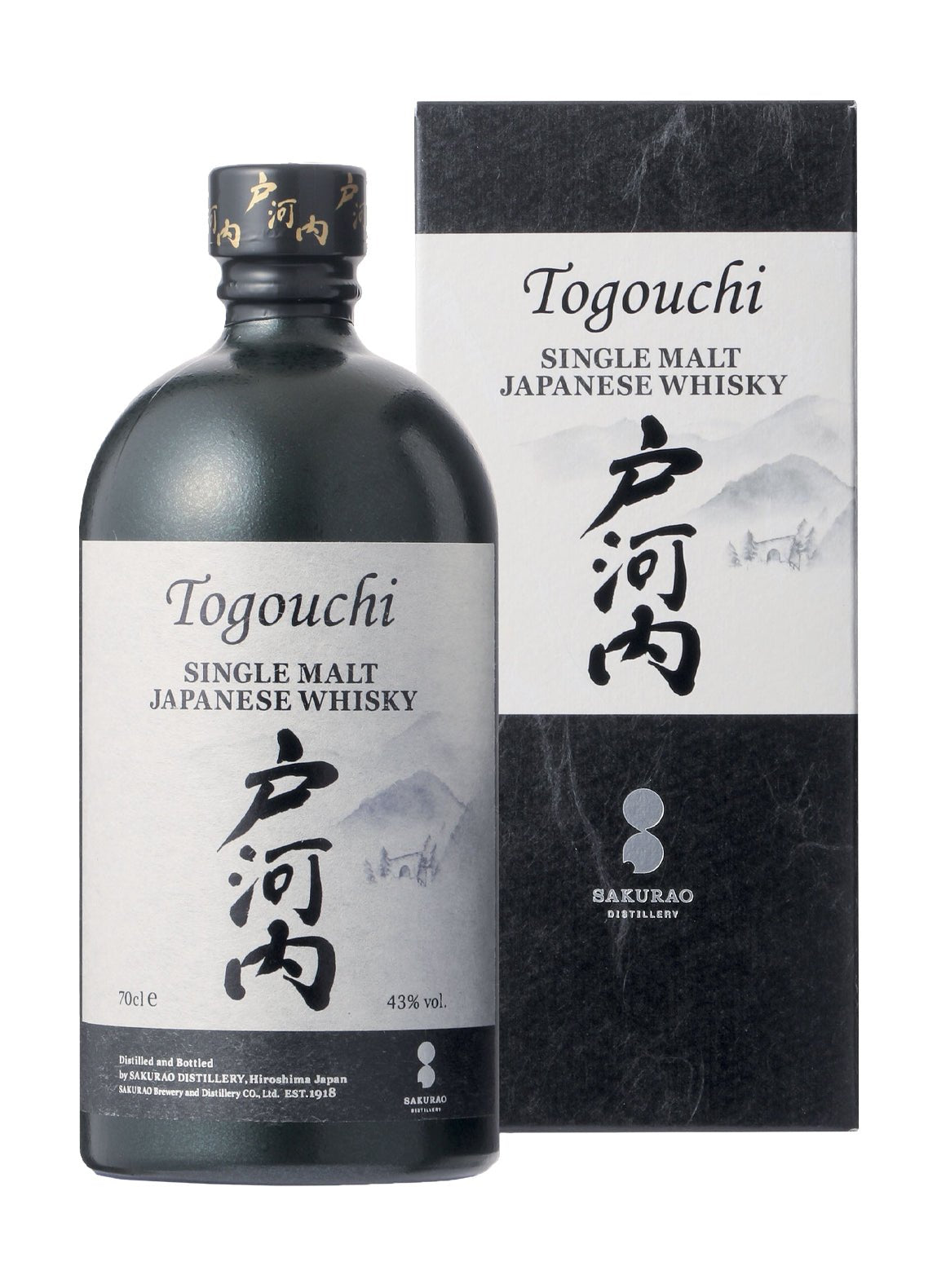 WDM whisky Togouchi Single Malt 43% 700ml