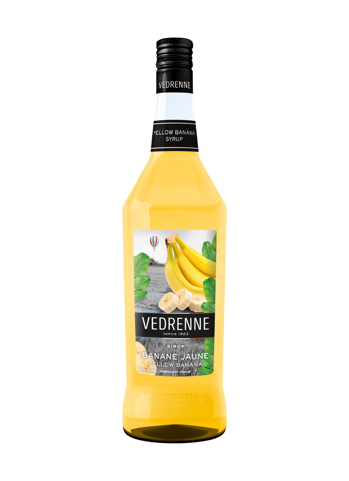 Vedrenne Banana Yellow Syrup 1000ml