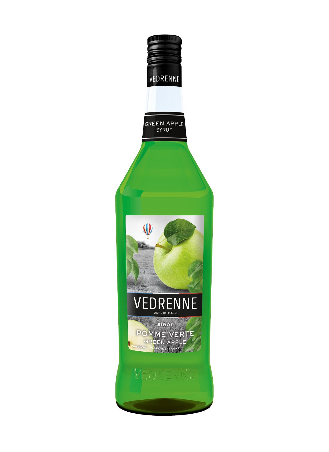 Green Apple Syrup VEDRENNE 1000ml