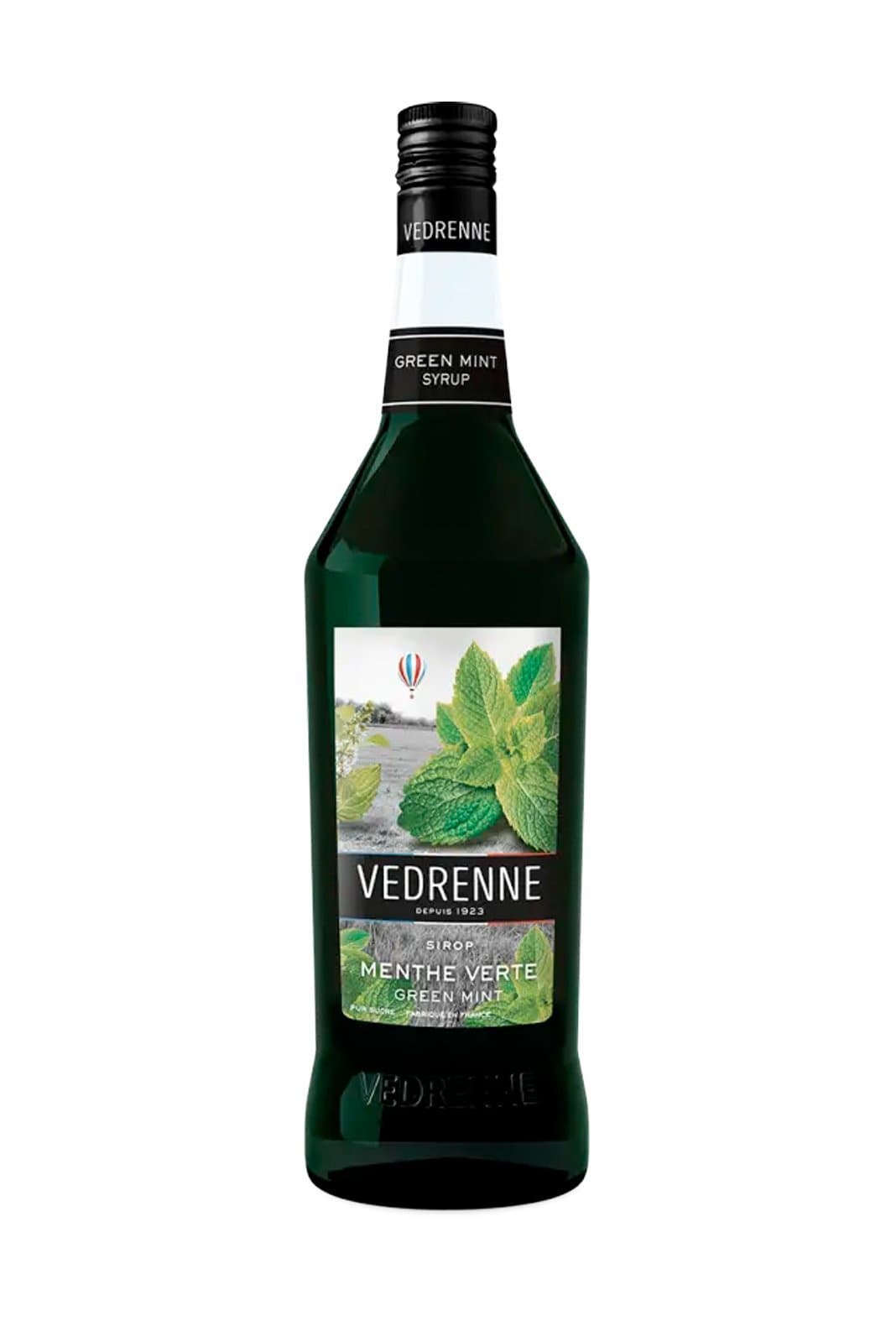 Green Mint (Menthe verte) Syrup Vedrenne 1000ml