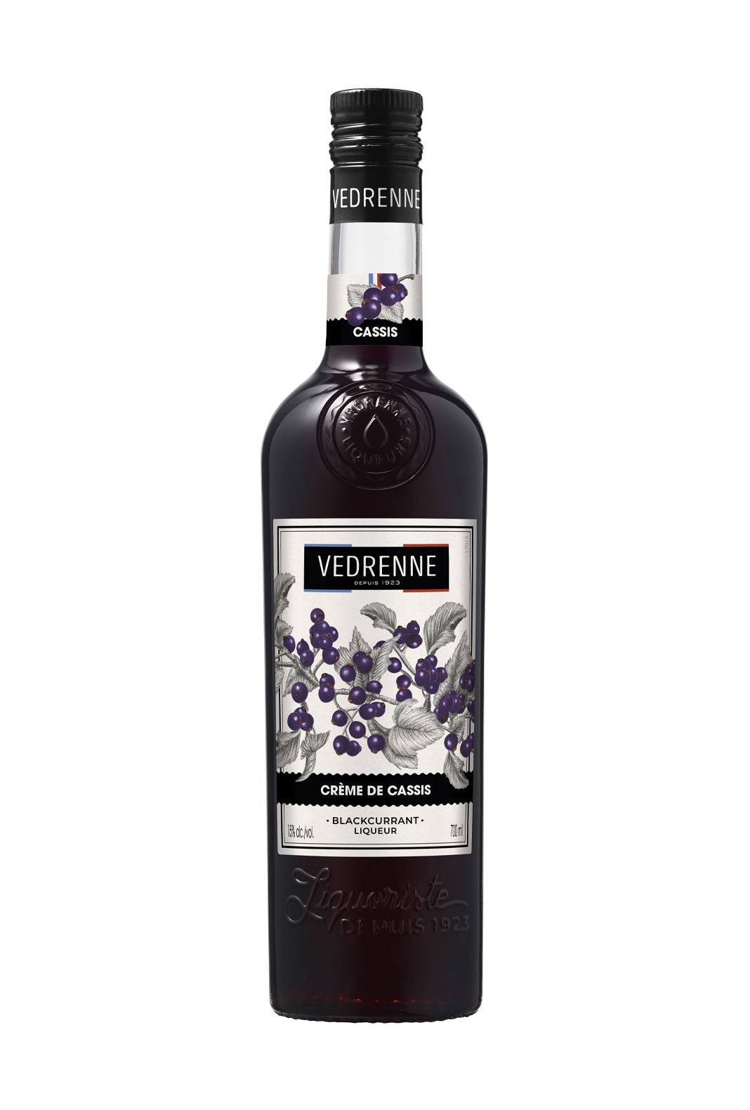 Vedrenne Cassis (Blackcurrant) 15% 700ml