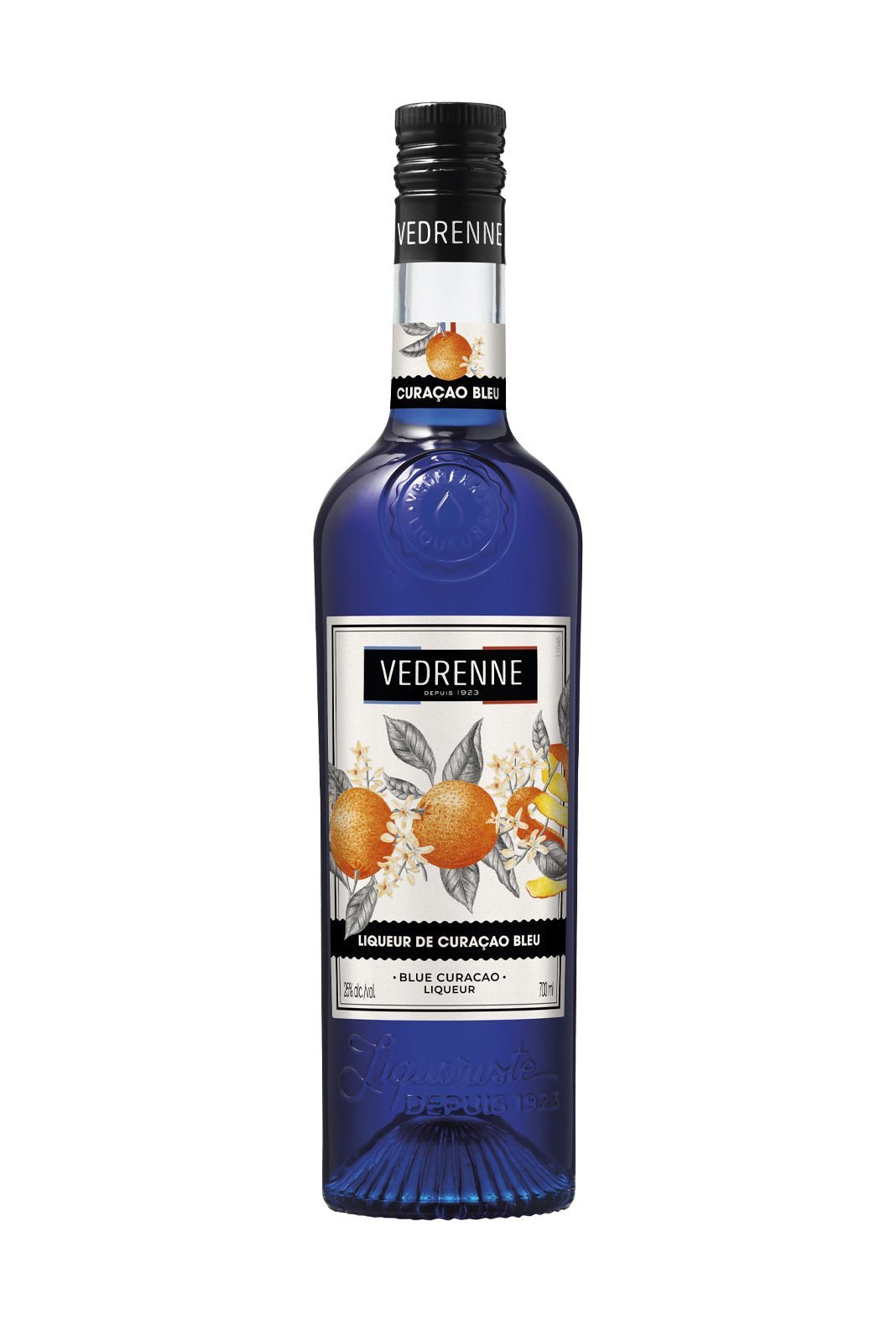 Vedrenne Curacao Bleu Liqueur (Blue Curacao) 25% 700ml