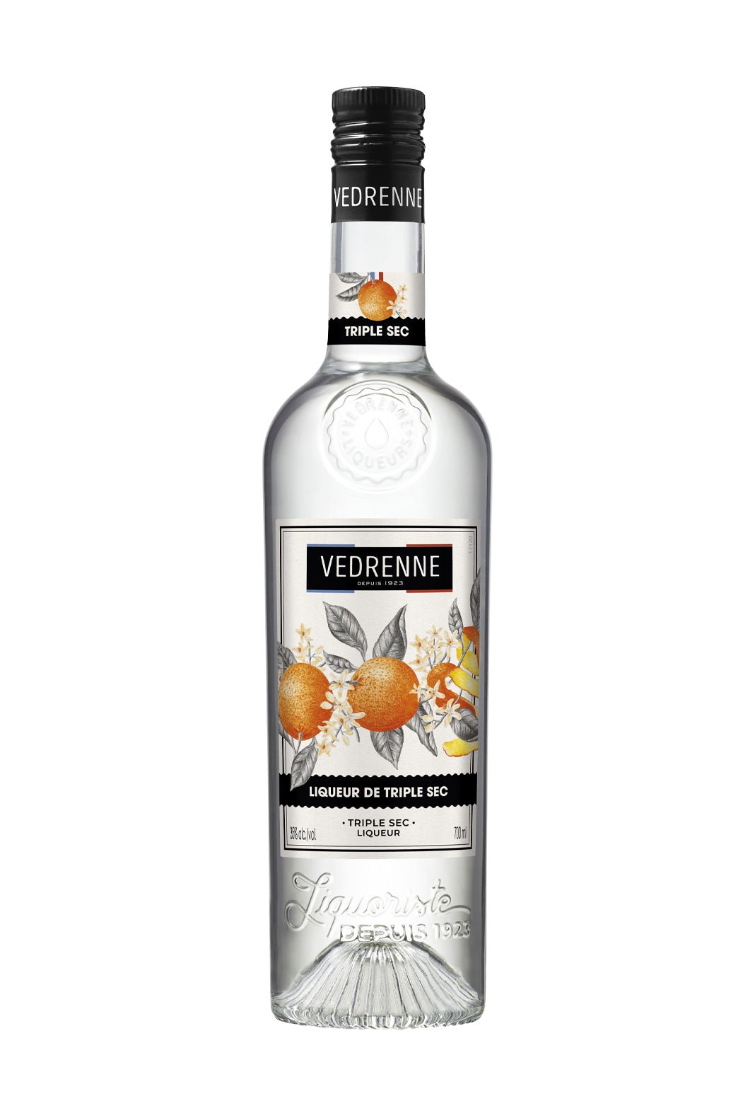 Vedrenne Triple Sec Liqueur (Dry curaçao) 700ml 35%