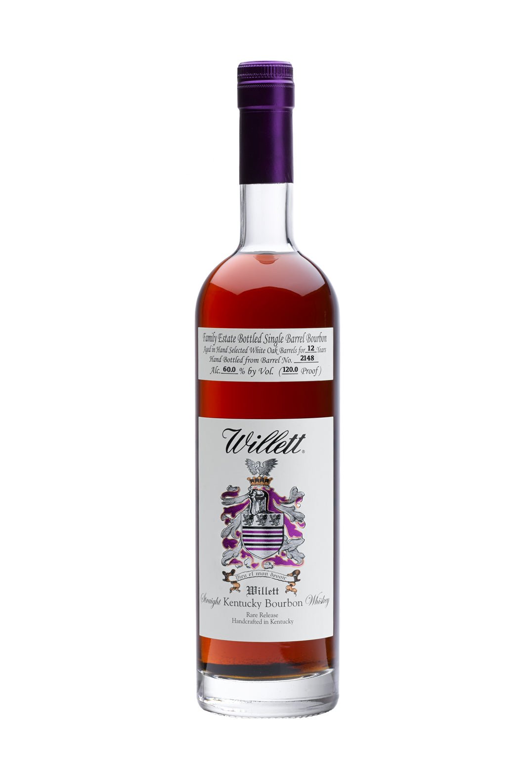 12YO #1 WILLETT Bourbon Cerbaco 60% 750ml