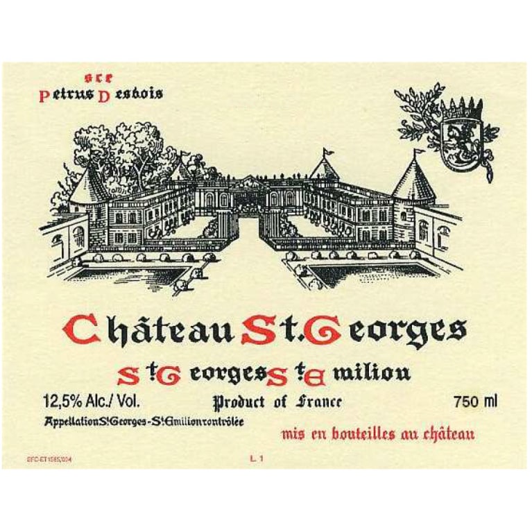 Chateau St Georges 2016