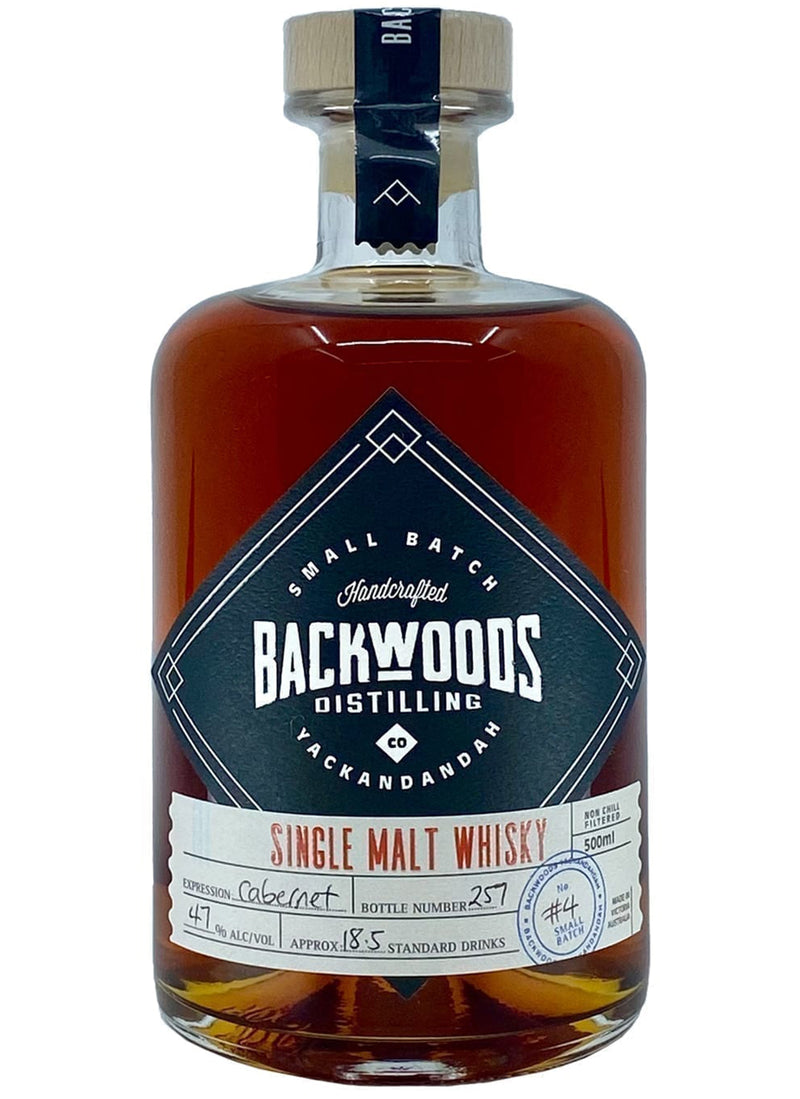 Backwoods Single Malt Batch 4  47% 500ml