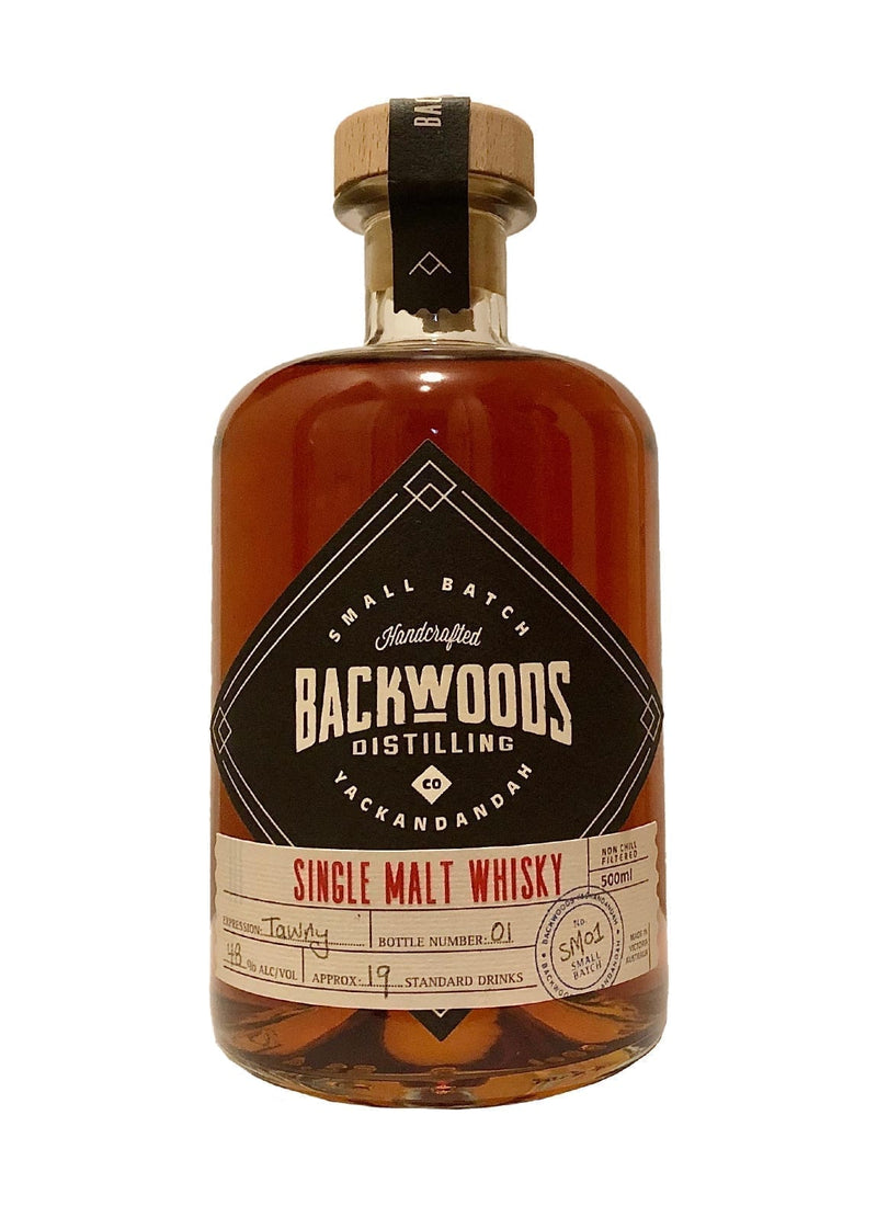Backwoods Single Malt Whisky 48% 500ml