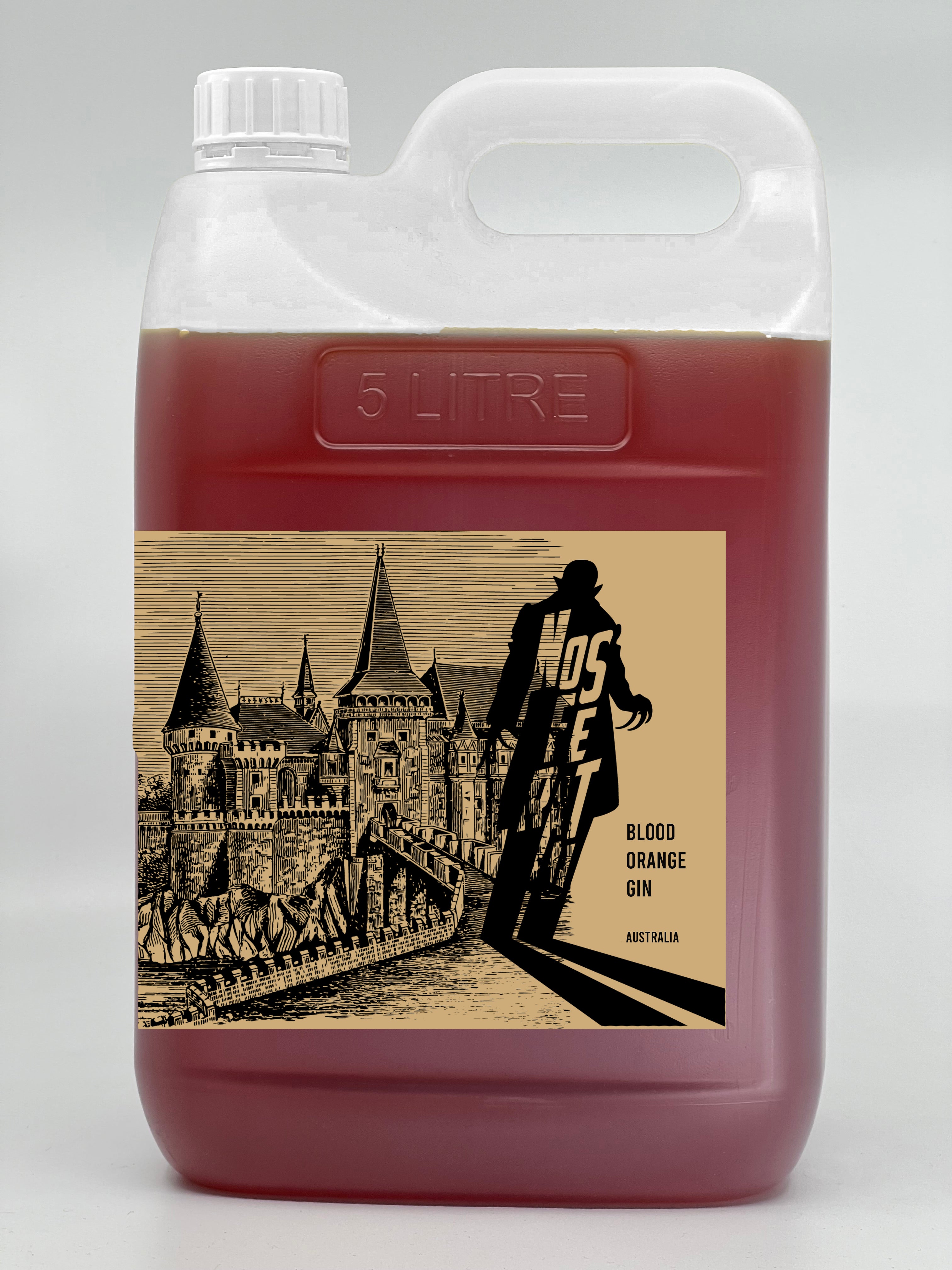 Nosferatu Blood Orange Gin Drum 5lt