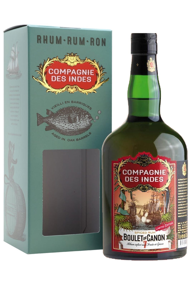 Compagnie des Indes Spiced Rum Boulet de Canon No.7 46% 700ml