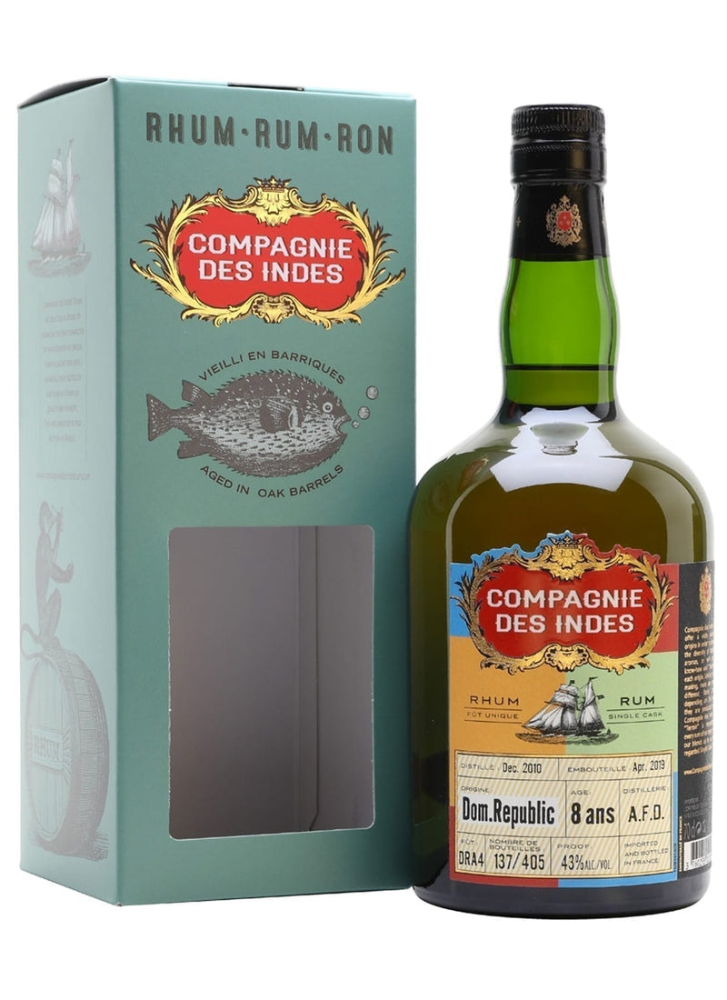 Compagnie des Indes Rum Dominican Republic 8 years 43% 700ml