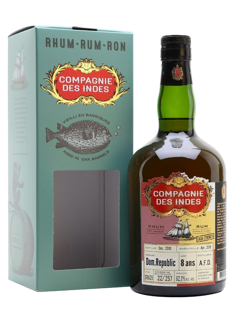 Compagnie des Indes Rum Dominican Republic 8 years 62.1% 700ml