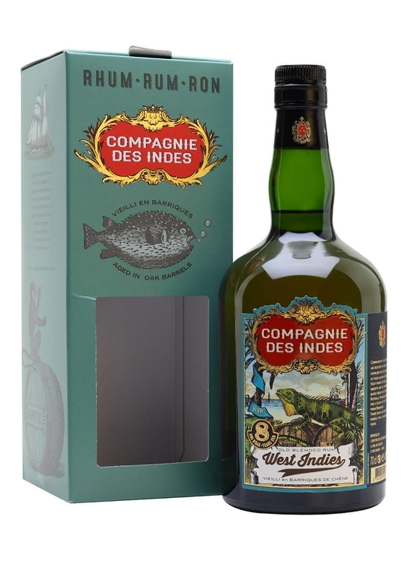 Compagnie des Indes Rum West Indies 8 years 40% 700ml