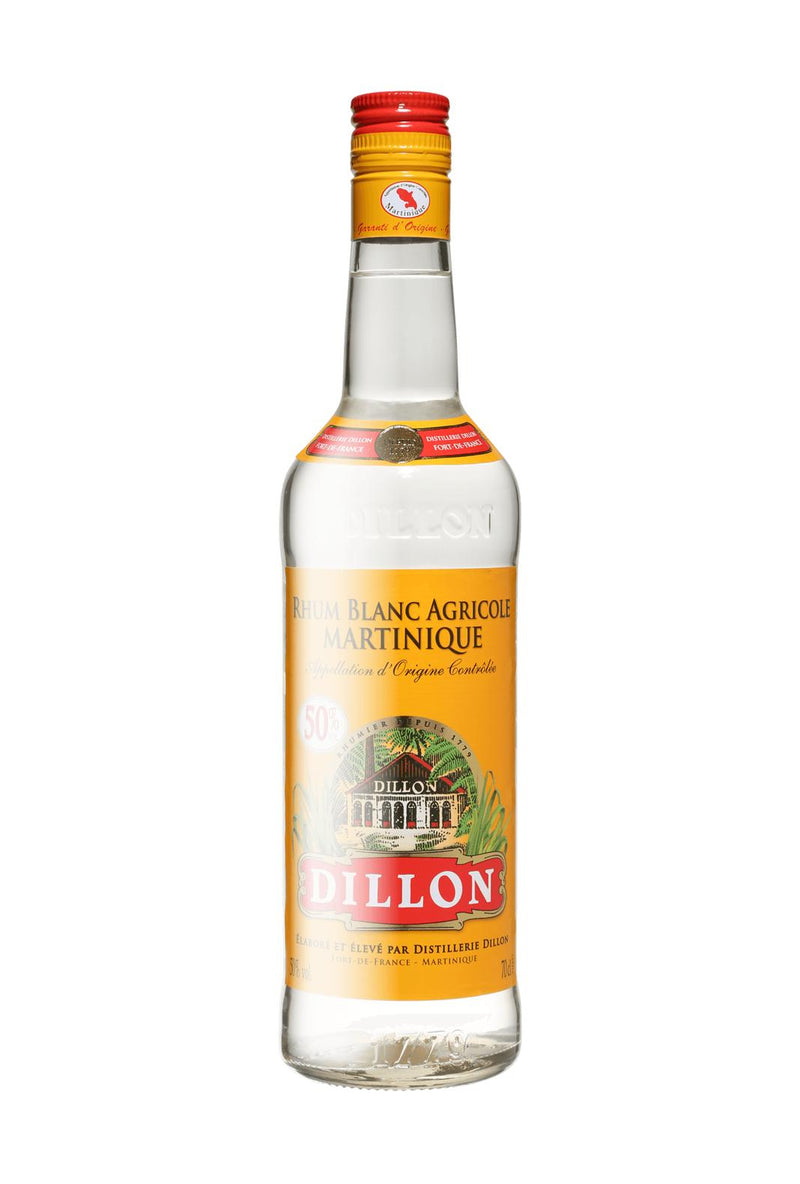 Dillon Rum Agricole Blanc (White) Martinique 50% 700ml