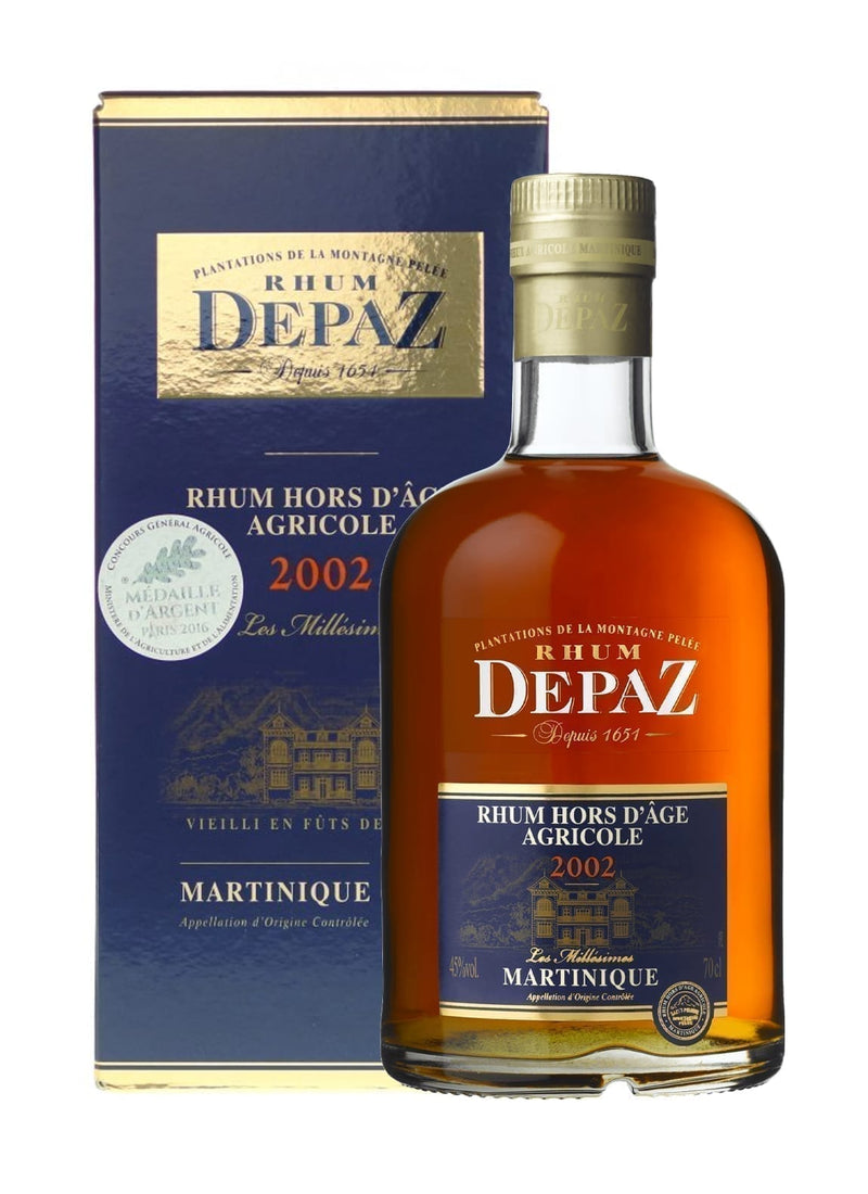 Depaz Rum Agricole 2002 45% 700ml