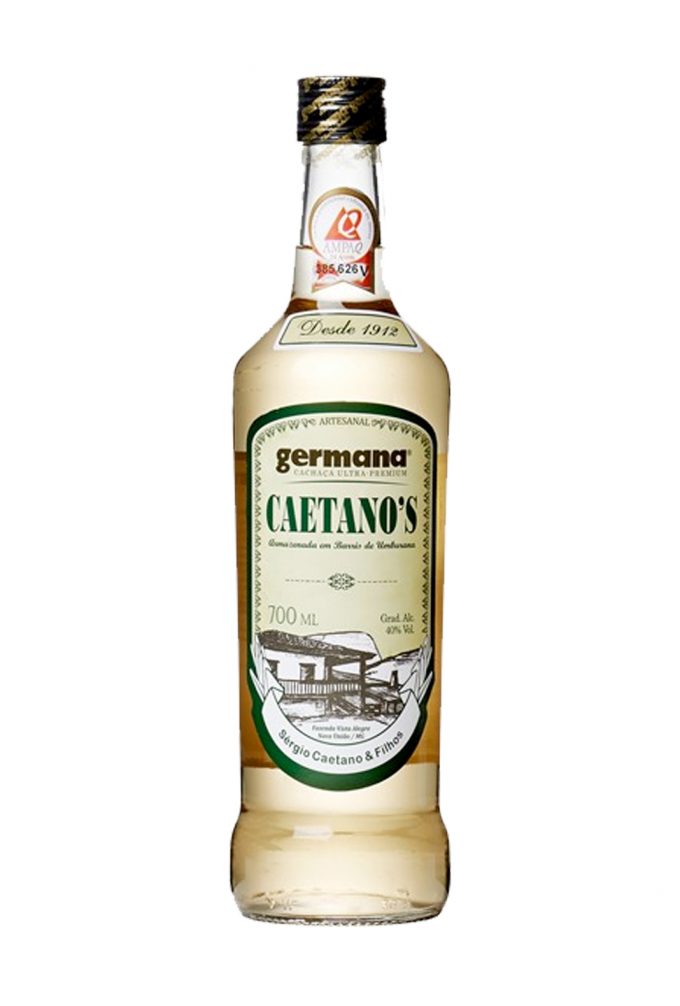 Germana Cachaca 'Caetano's' Umburana wood cask (light amber) 40% 700ml