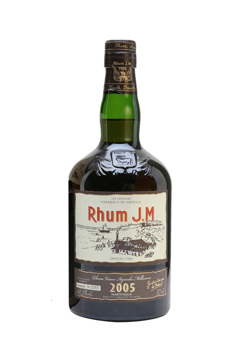 J.M Rum AOC Agricole 2005 43.8% 700ml
