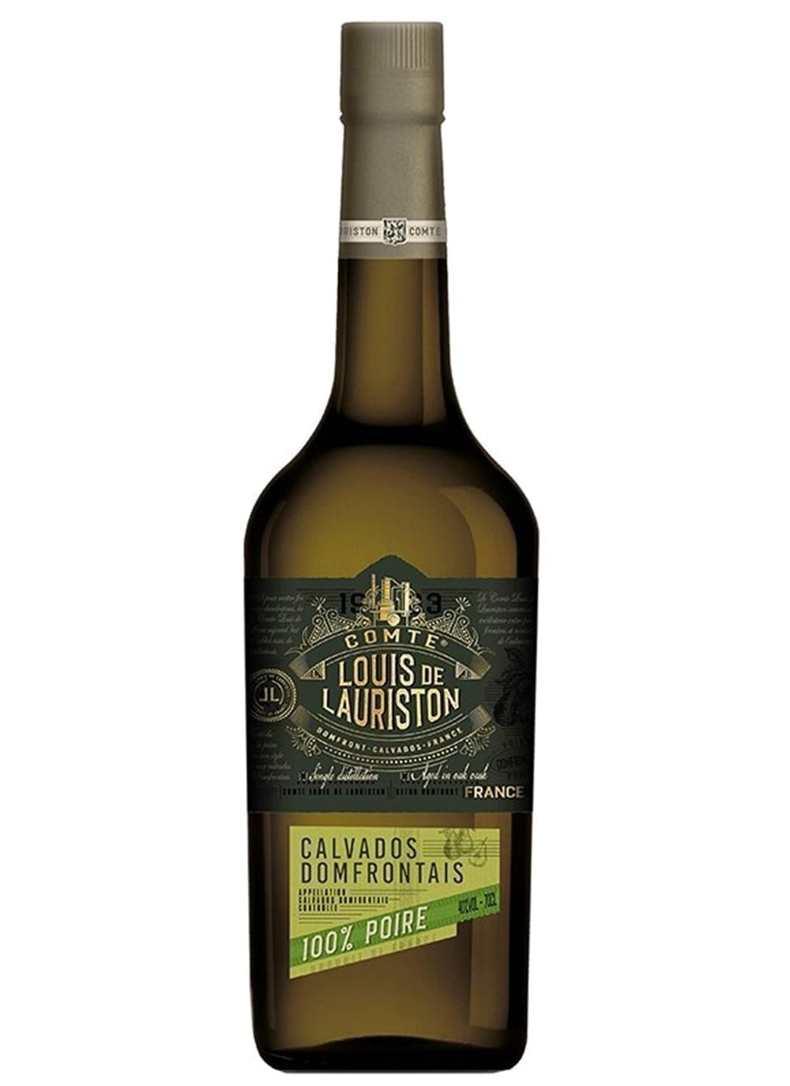 Lauriston Calvados 5YO100% Pear Domfrontais 40% 700ml
