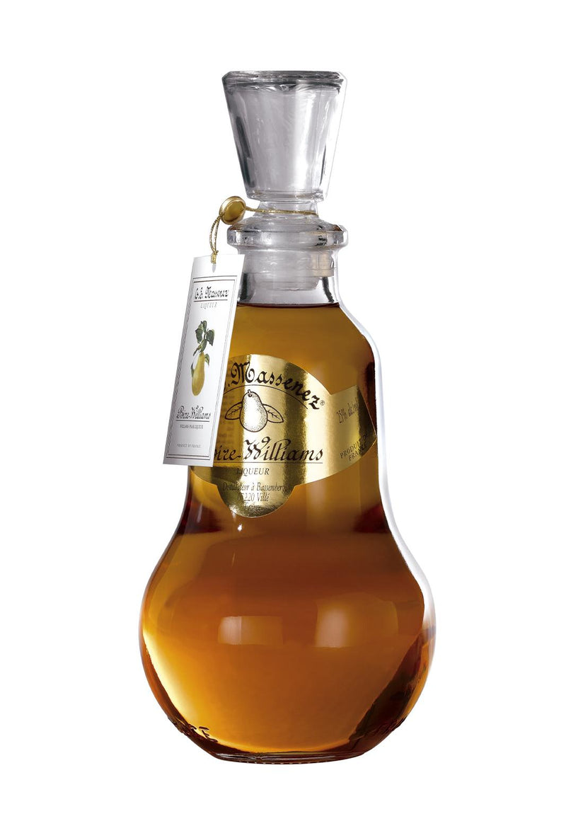 Massenez Liqueur de Poire William (Williams Pear) Pear-shaped bottle 25% 700ml