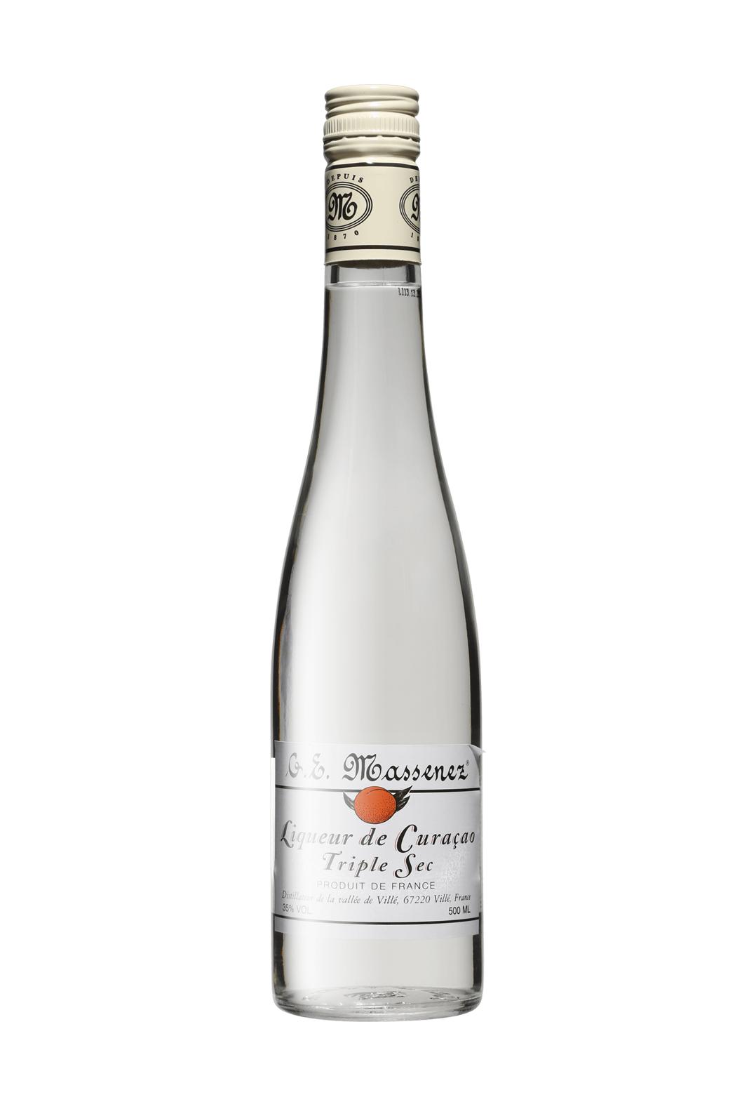 Massenez Liqueur Curacao (Triple Sec) 35% 500ml