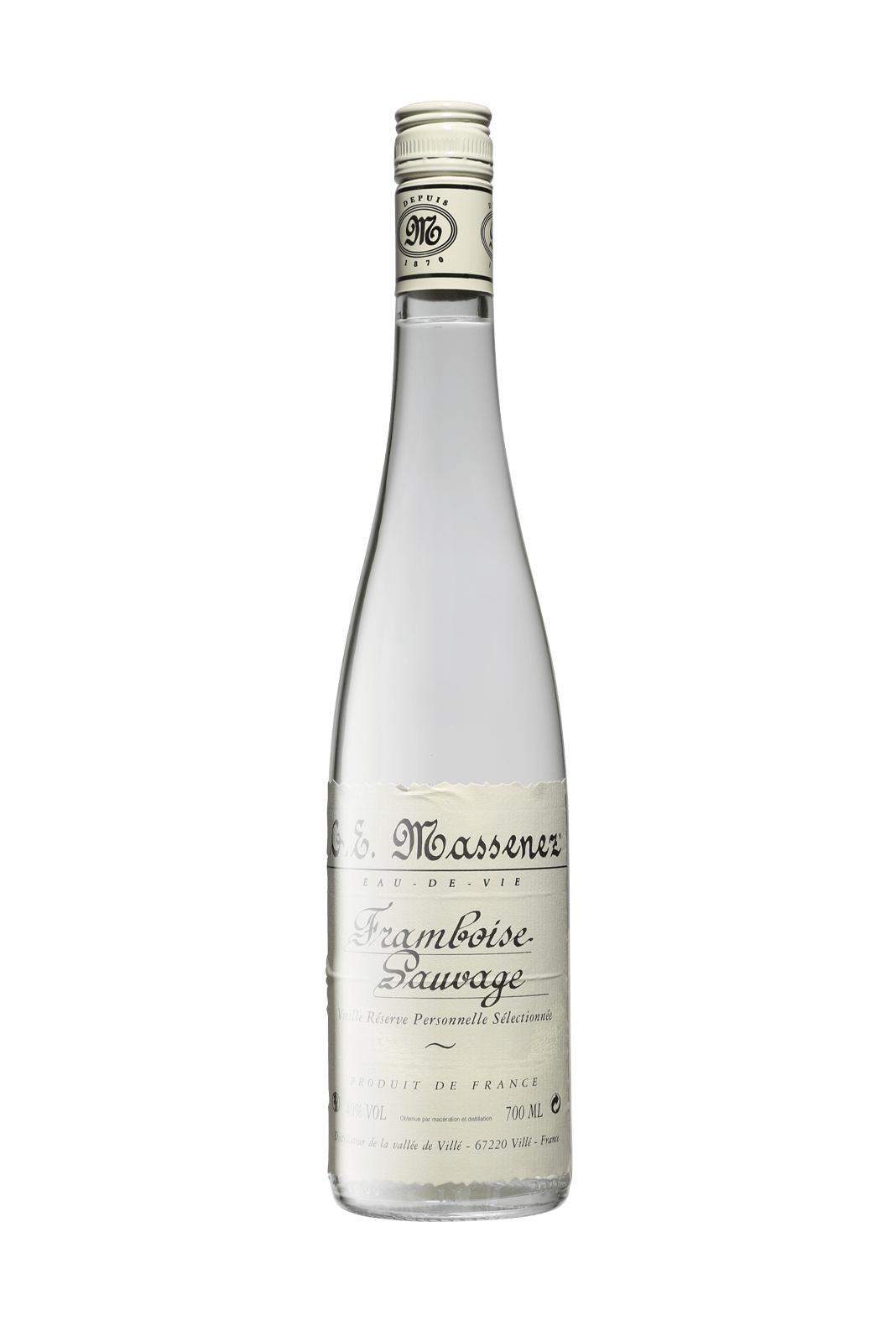 Massenez Eau de Vie Framboise 'Sauvage' 40% 700ml