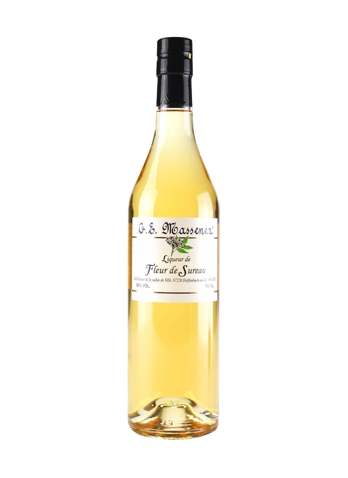 Massenez Elderflower Liqueur 20% 700ml