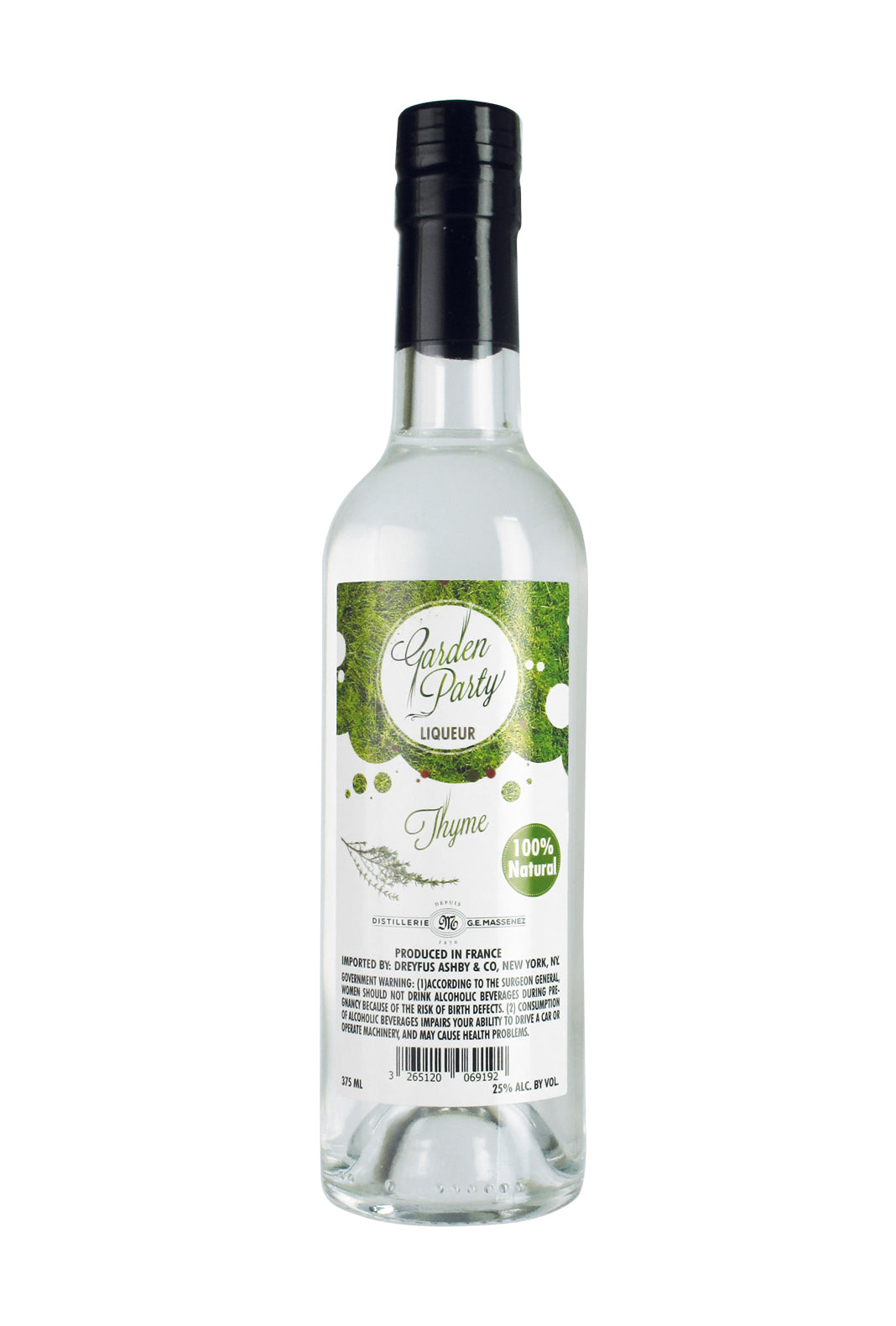 Massenez Garden Party Dried Thyme (Thym) 25% 375ml