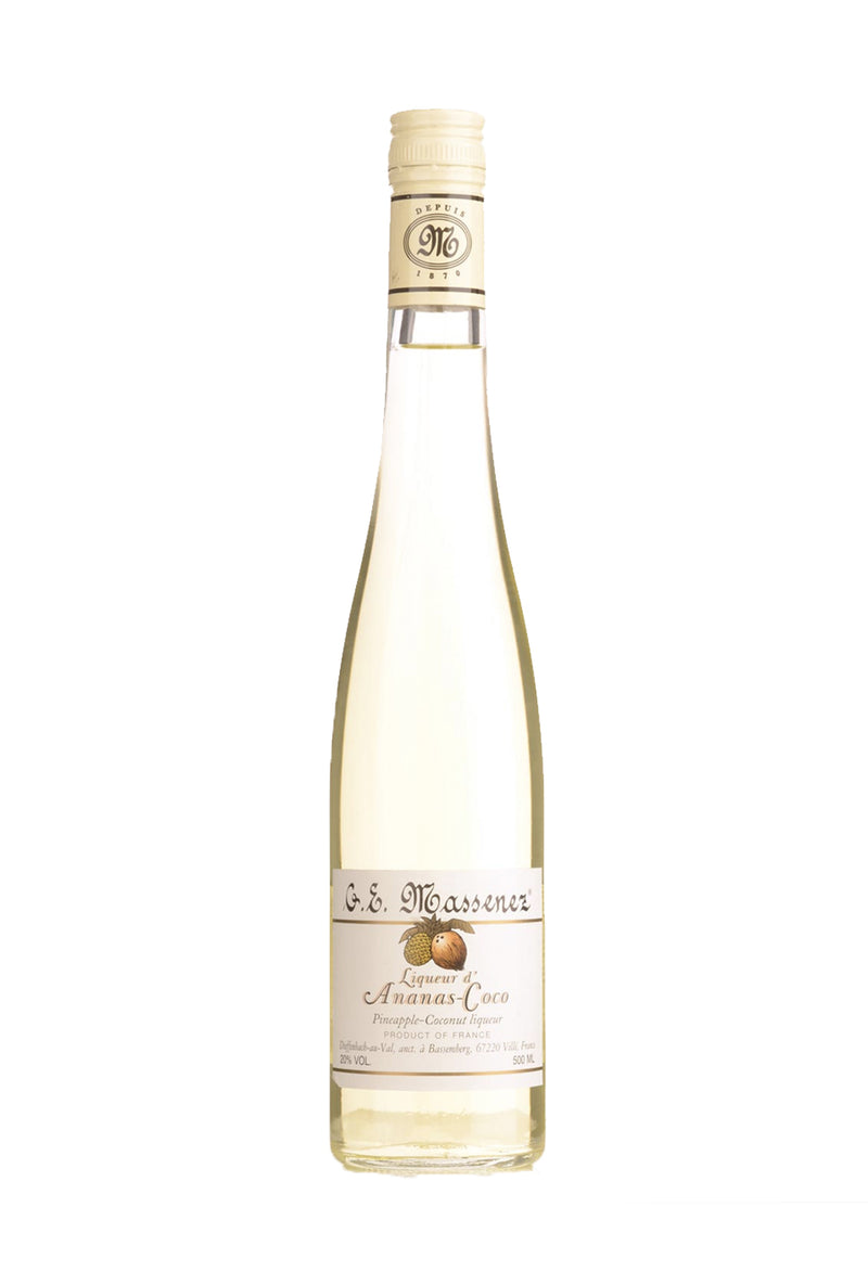 Massenez Liqueur de Ananas/Coco (Pineapple/Coconut) 20% 500ml