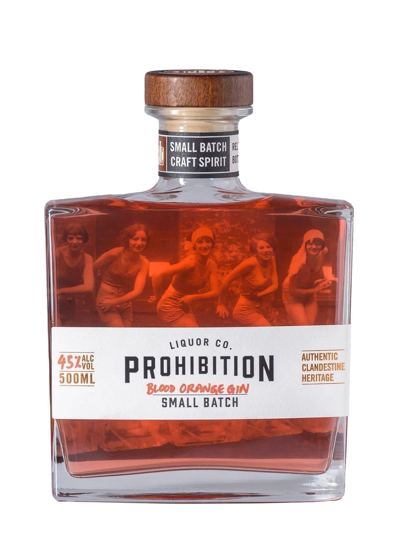 Prohibition Blood Orange Gin 45% 500ml