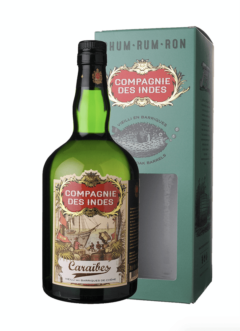 Compagnie des Indes Rum Caraibes 3-5 Years 40% 700ml