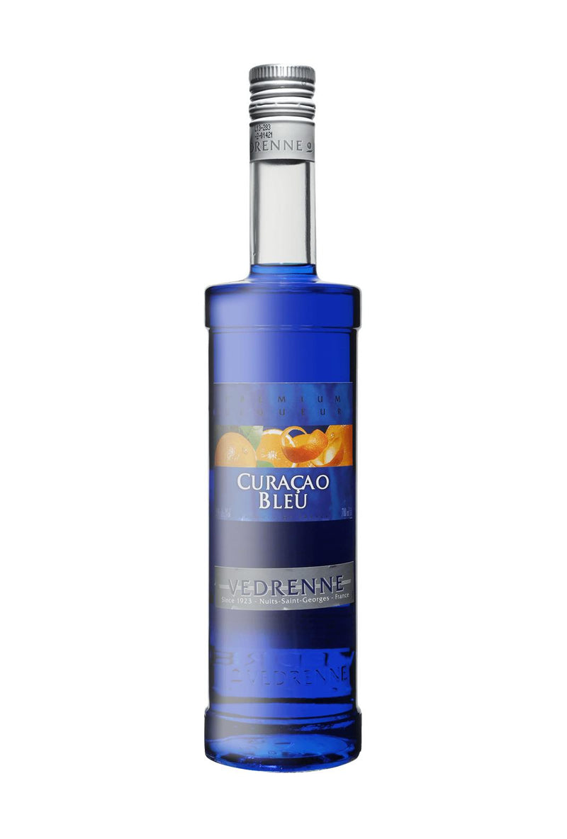 Vedrenne Liqueur Curacao Bleu (Blue Curacao) 25% 700ml