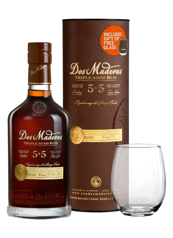 Dos Maderas Rum 5yrs+5yrs 40% 700ml