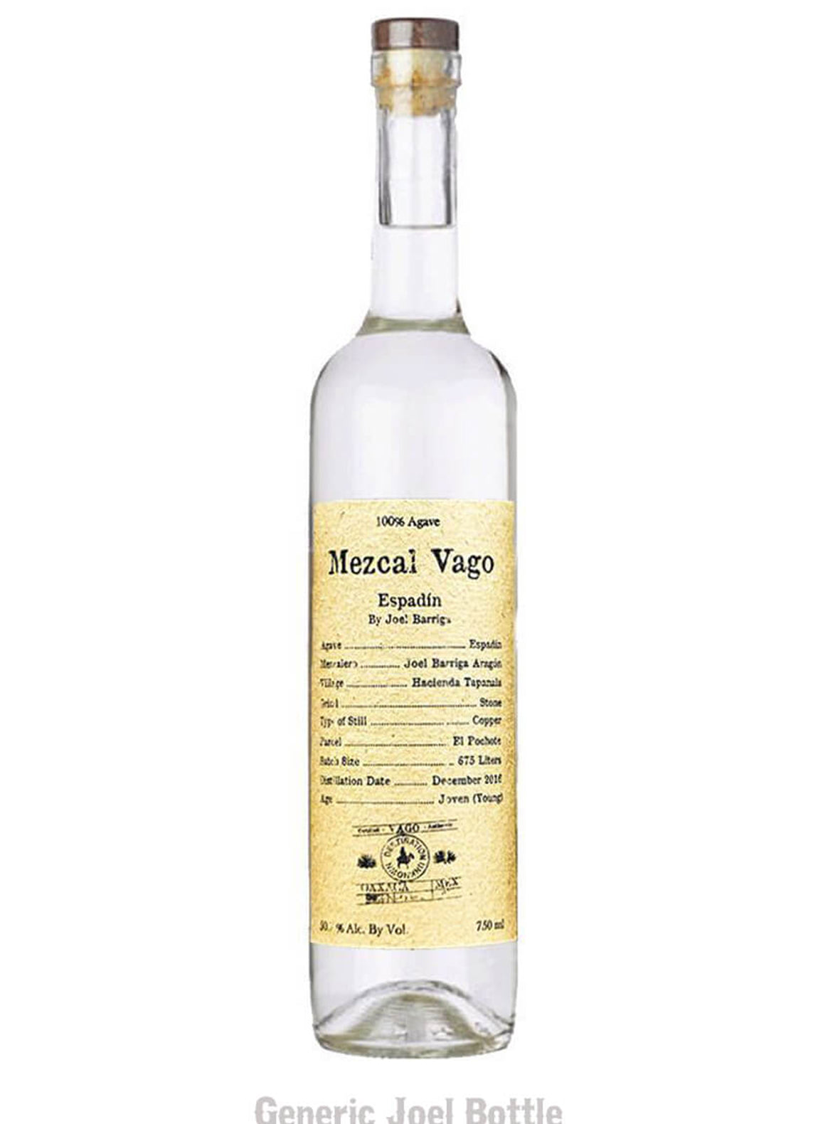 Vago Espadin Mezcal BARRIGA 700ml 49%