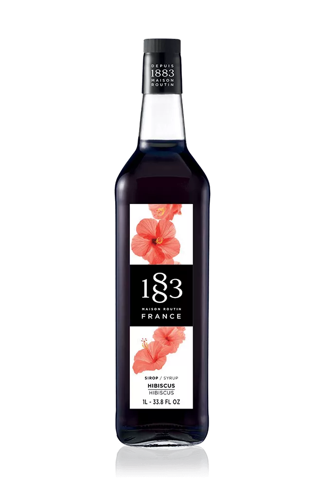 1883 Routin Hibiscus Syrup 1 Litre