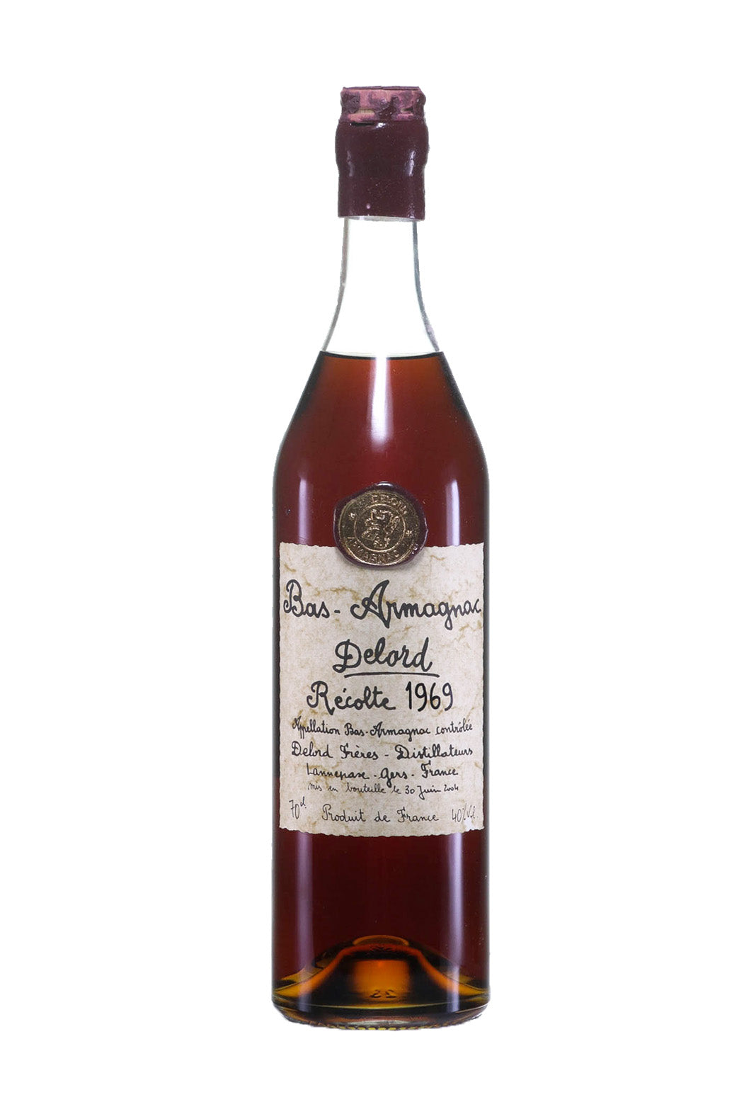 Delord 1969 Bas Armagnac 40% 700ml